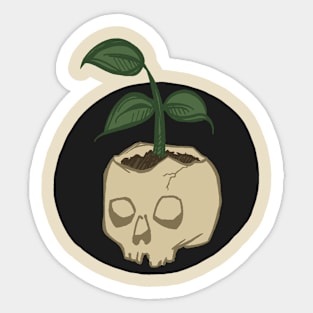 Naturally dead (color) Sticker